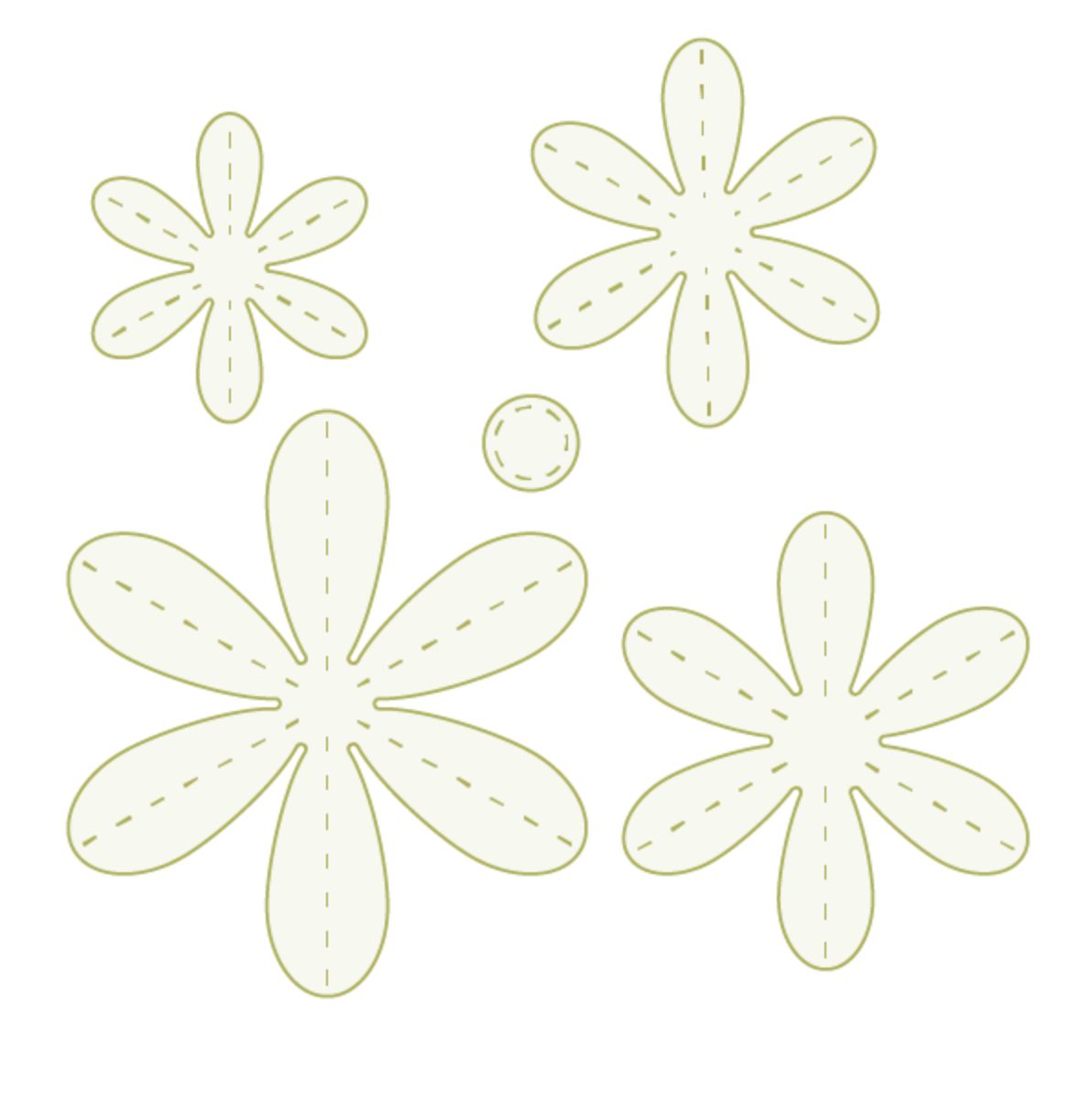 TROQUEL FLORAL STITCHES
