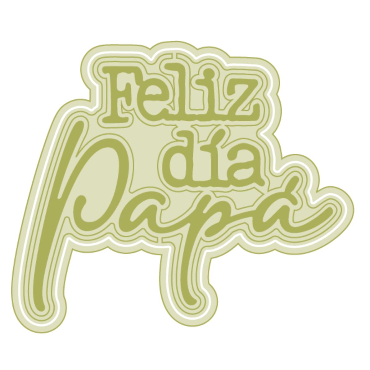 TROQUEL FELÍZ DÍA PAPÁ