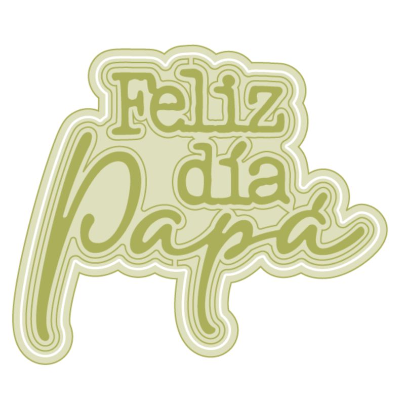 TROQUEL FELÍZ DÍA PAPÁ