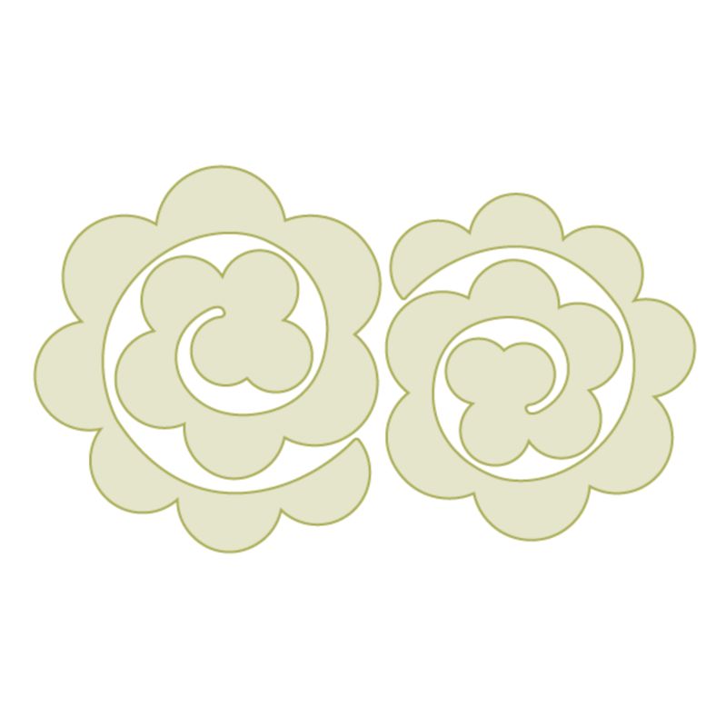 TROQUEL FLOR ENROLLADA
