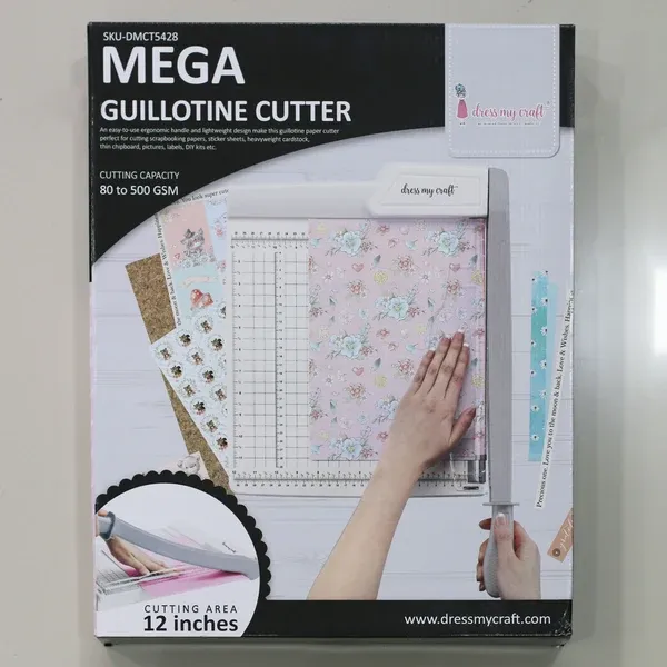 MEGA GUILLOTINA 12X12 DRESS MY CRAFT