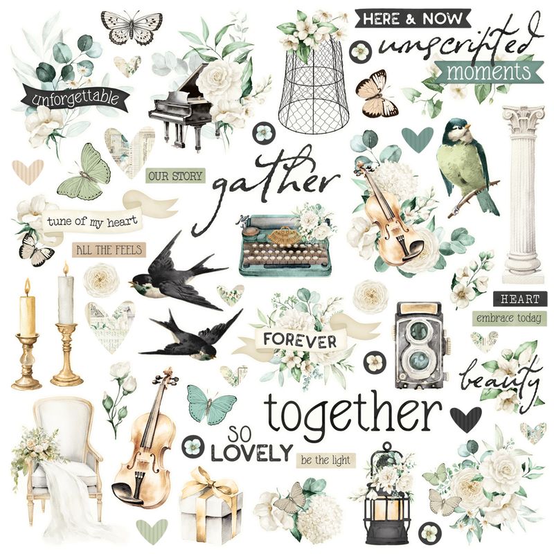 FIGURAS DE CHIPBOARD TIMELESS HARMONY