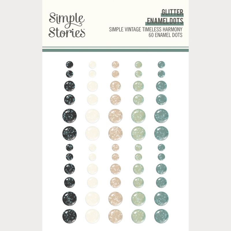 GLITTER ENAMEL DOTS TIMELESS HARMONY