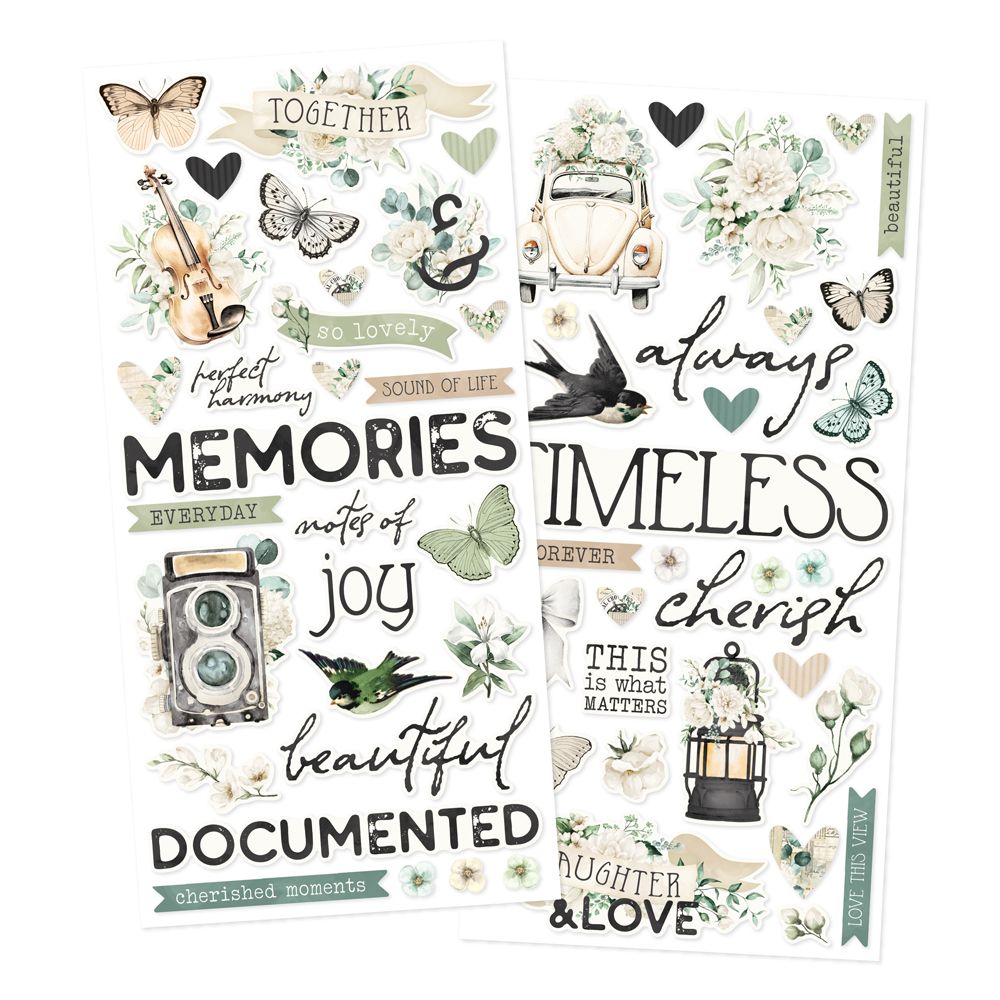FOAM STICKERS TIMELESS HARMONY