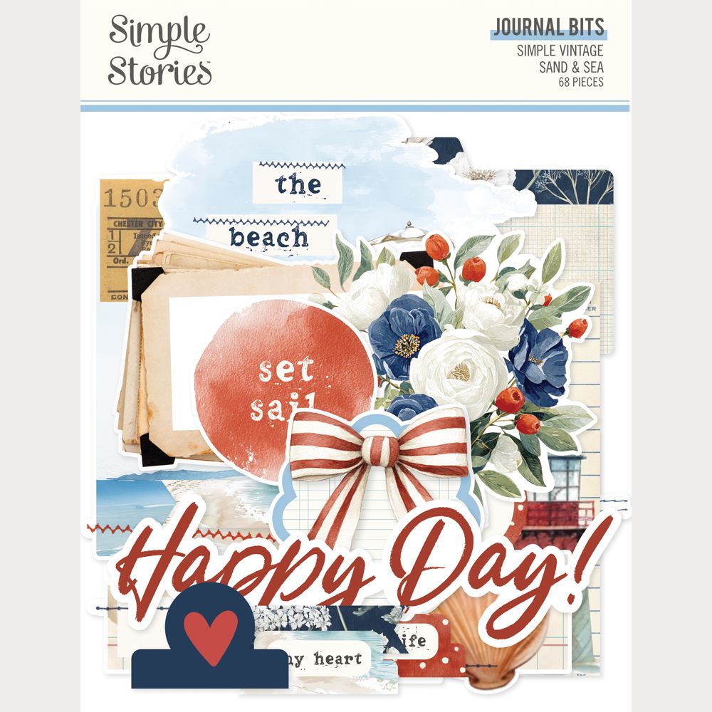 JOURNAL BITS &amp; PIECES SAND &amp; SEA