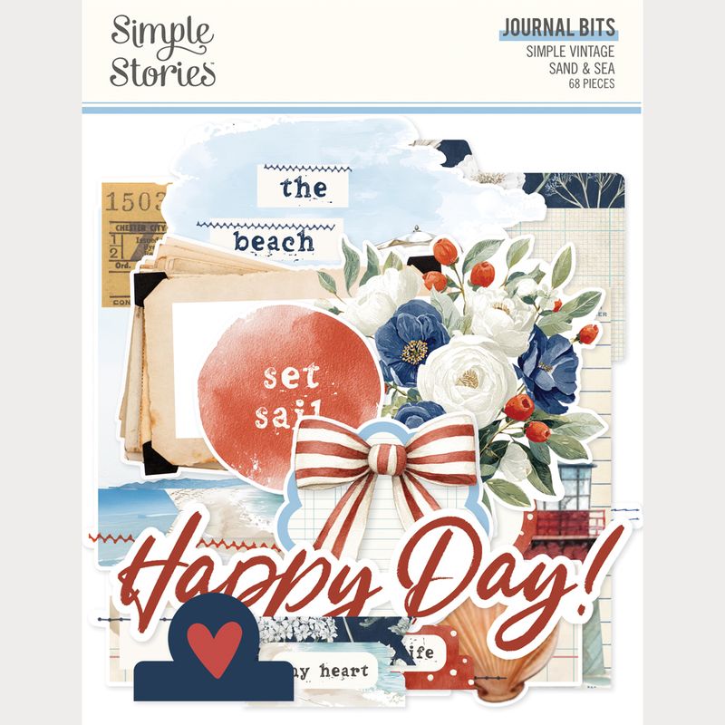 JOURNAL BITS &amp; PIECES SAND &amp; SEA