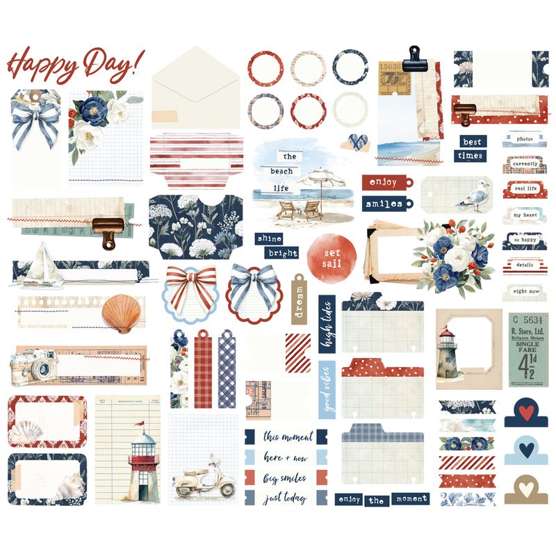 JOURNAL BITS &amp; PIECES SAND &amp; SEA