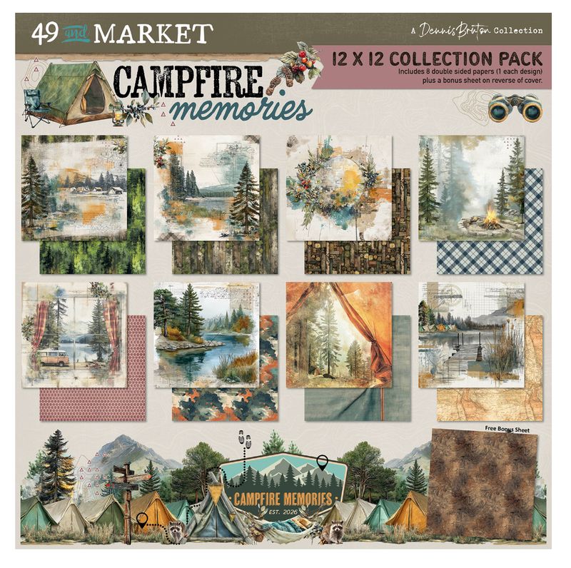 KIT 12X12 CAMPFIRE MEMORIES