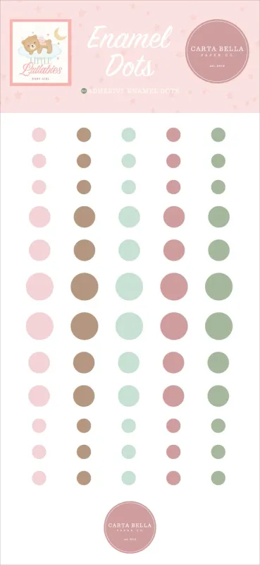 ENAMEL DOTS LULLABIES BABY GIRL