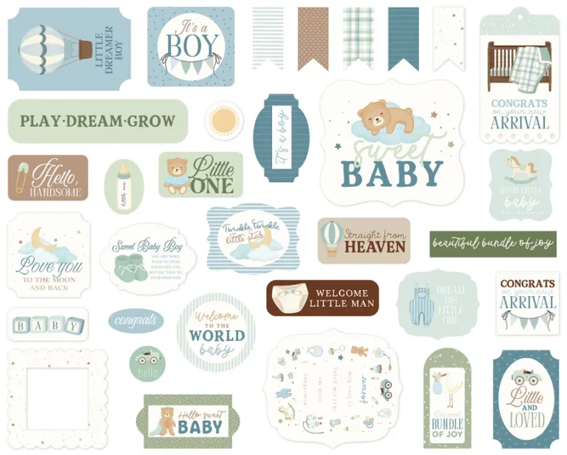 EPHEMERA LULLABIES BABY BOY