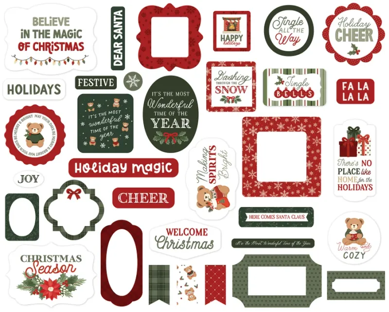 EPHEMERA HAVE A BEARY CHRISTMAS