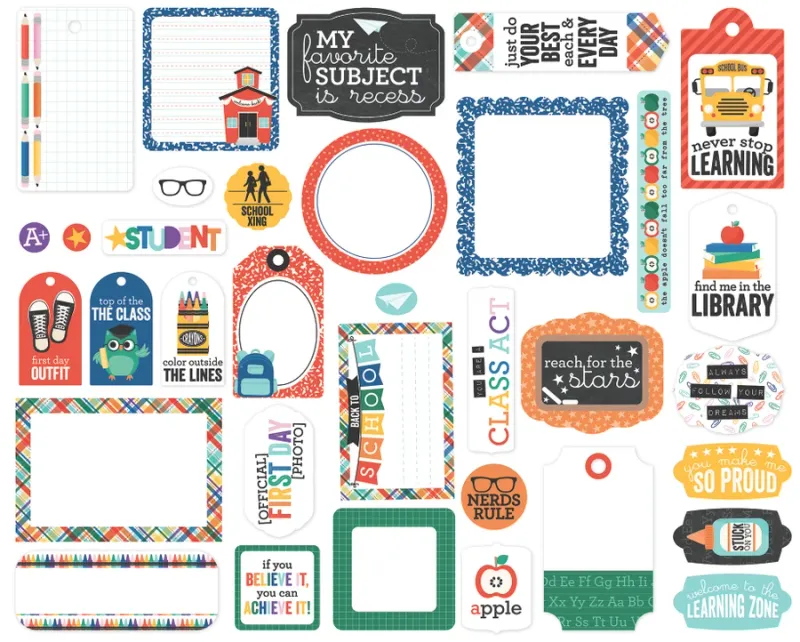 FRAMES &amp; TAGS OFF TO SCHOOL