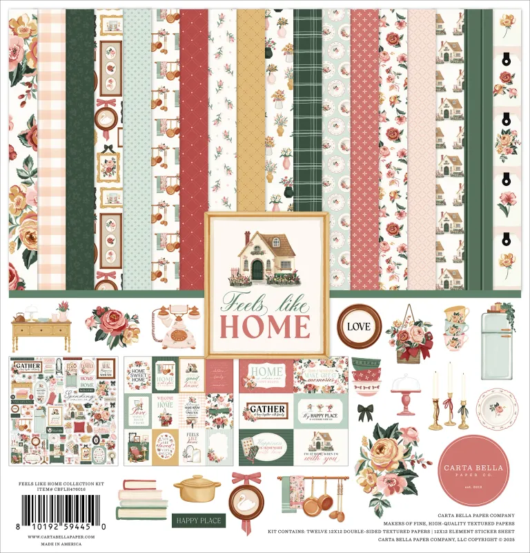 KIT 12X12 FEELS LIKE HOME