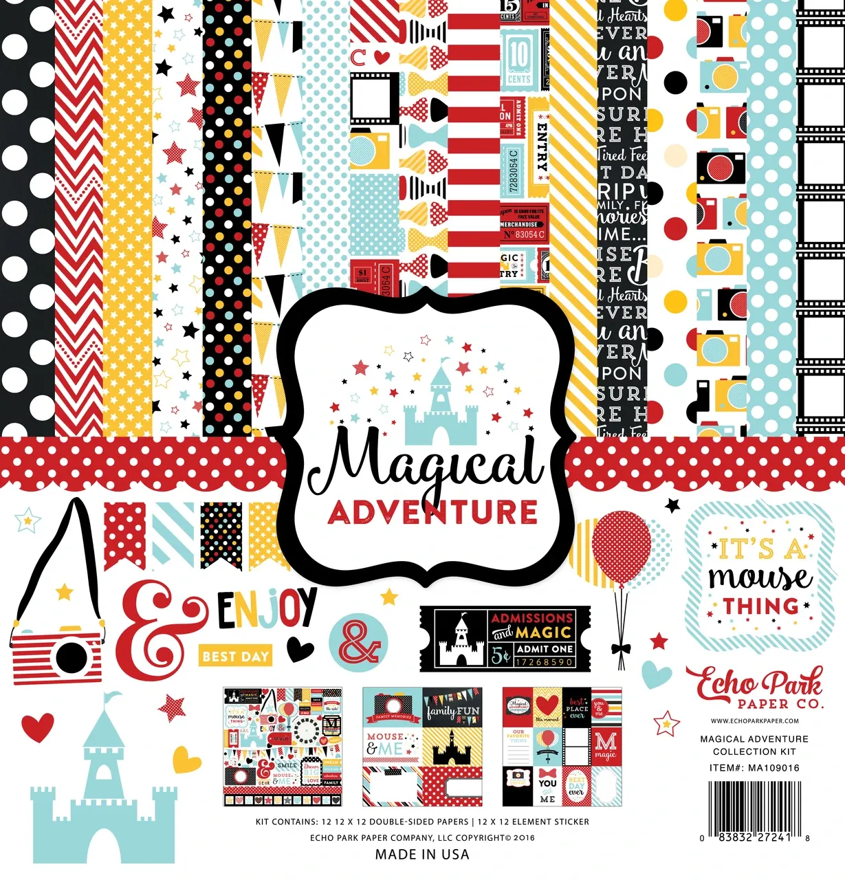 KIT 12X12 AVENTURA MÁGICA