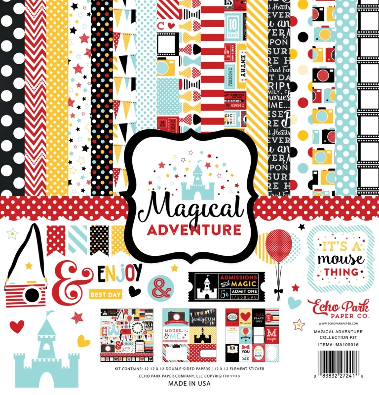 KIT 12X12 AVENTURA MÁGICA