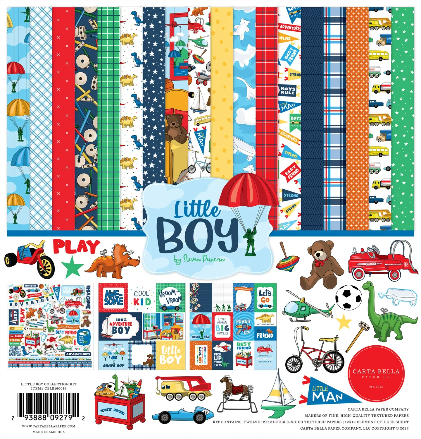 KIT 12X12 LITTLE BOY