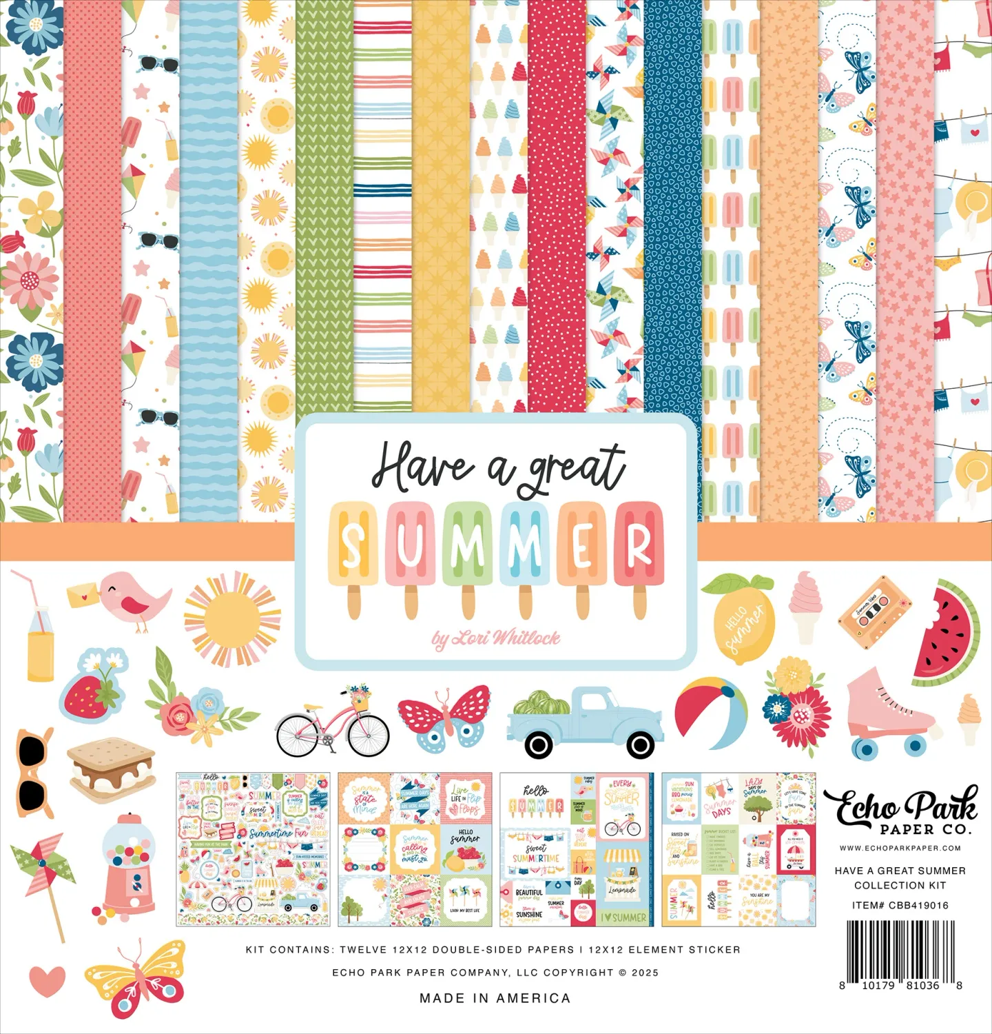 KIT 12X12 HAVE A GREAT SUMMER