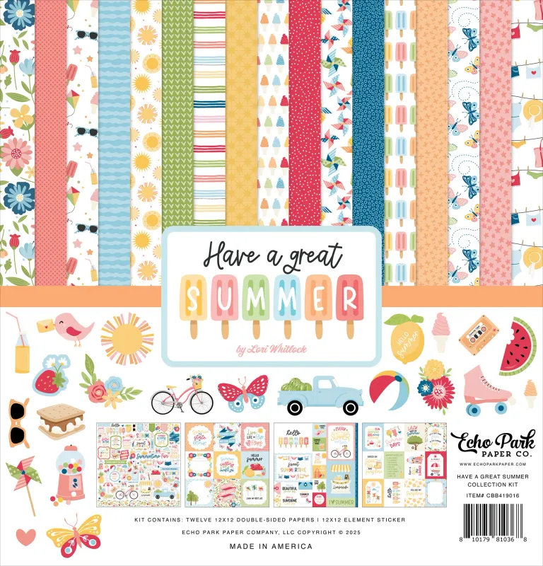 KIT 12X12 HAVE A GREAT SUMMER