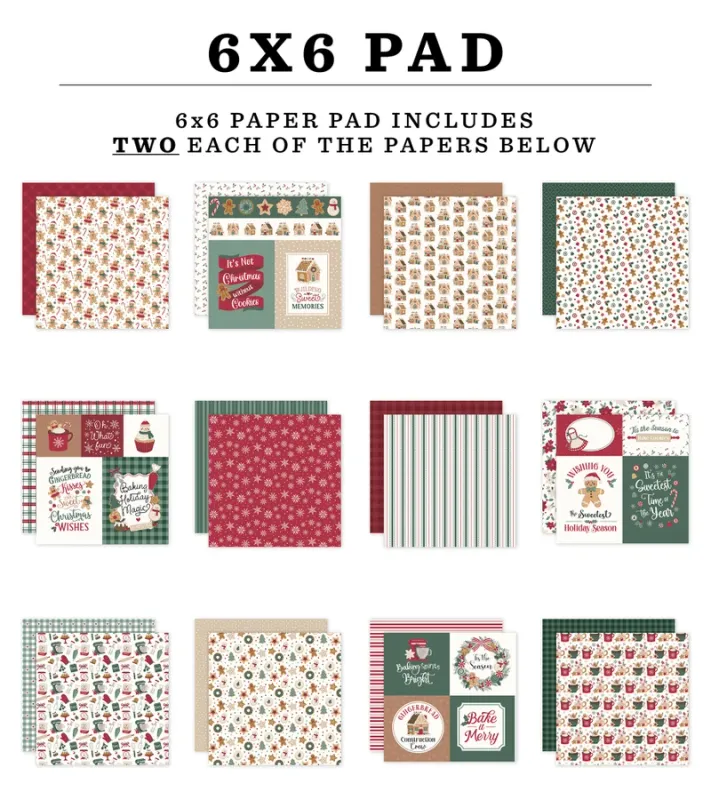 STACK 6X6 BAKING CHRISTMAS CHEER