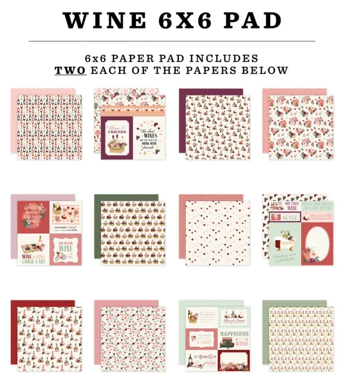 STACK 6X6 WINE