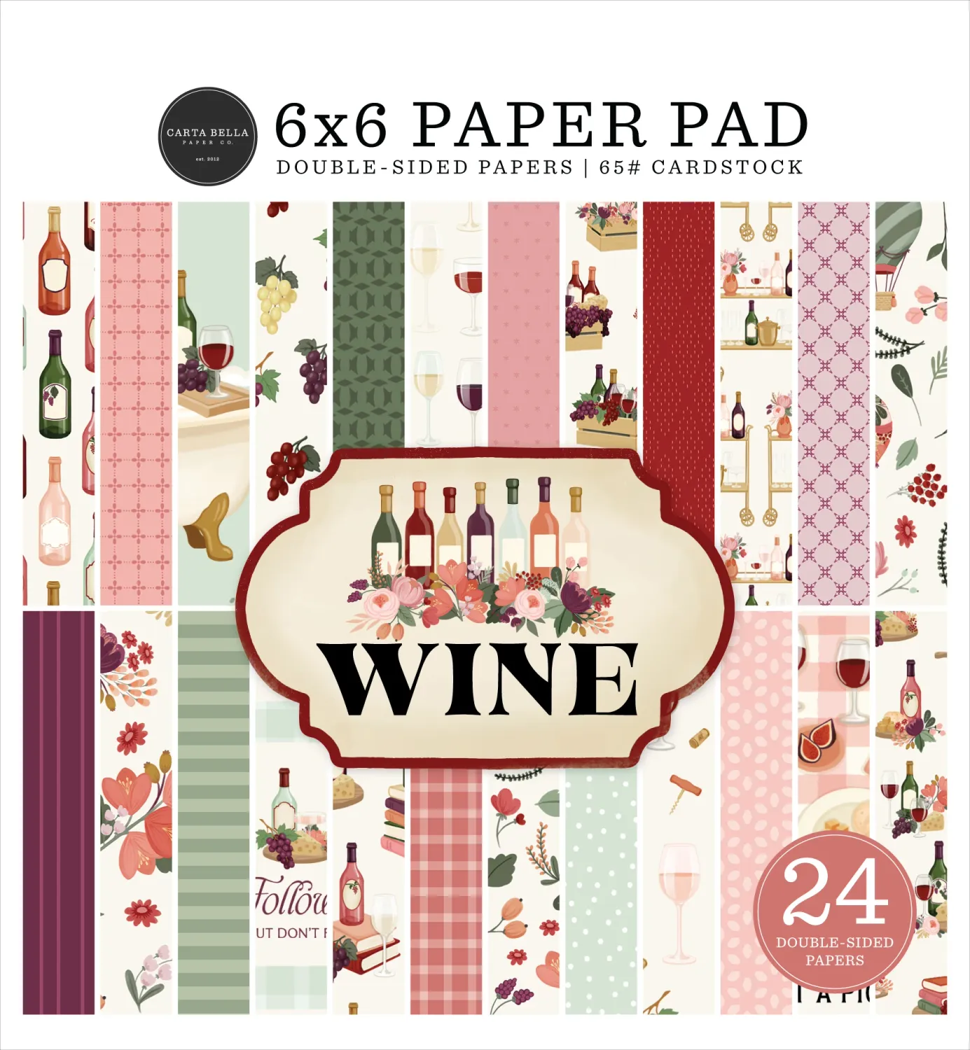 STACK 6X6 WINE