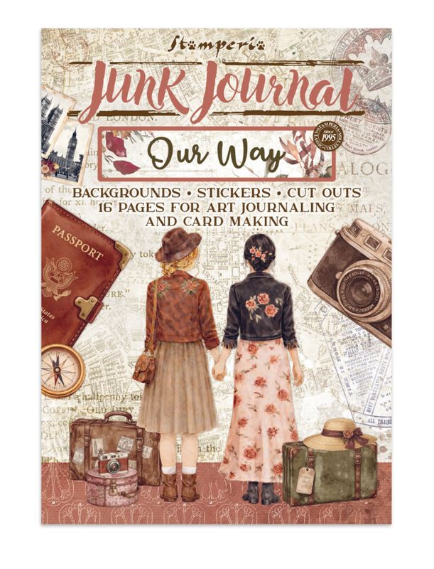 JUNK JOURNAL OUR WAY (A4 - 8.3"X11.7")