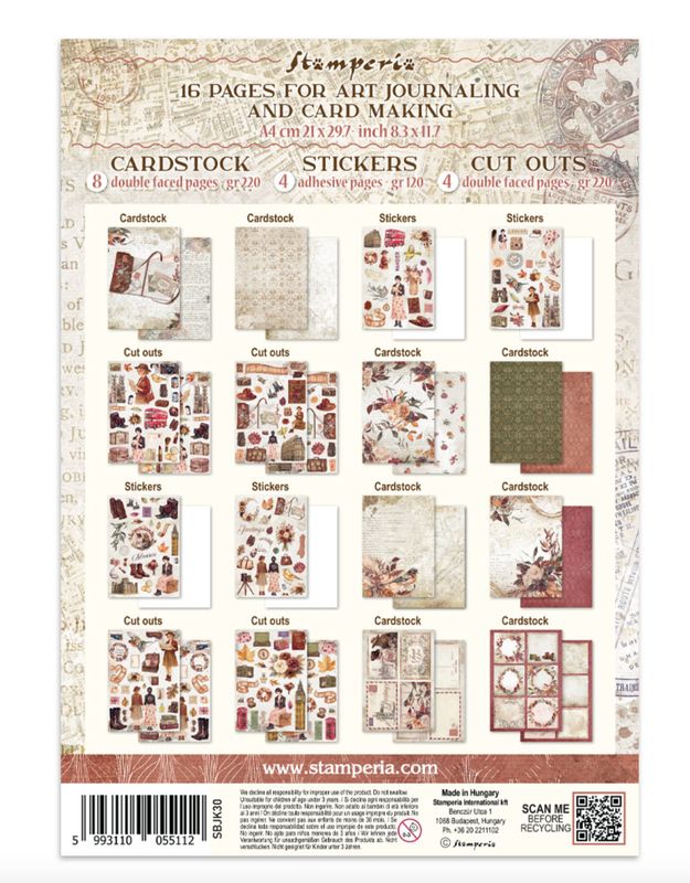 JUNK JOURNAL OUR WAY (A4 - 8.3"X11.7")