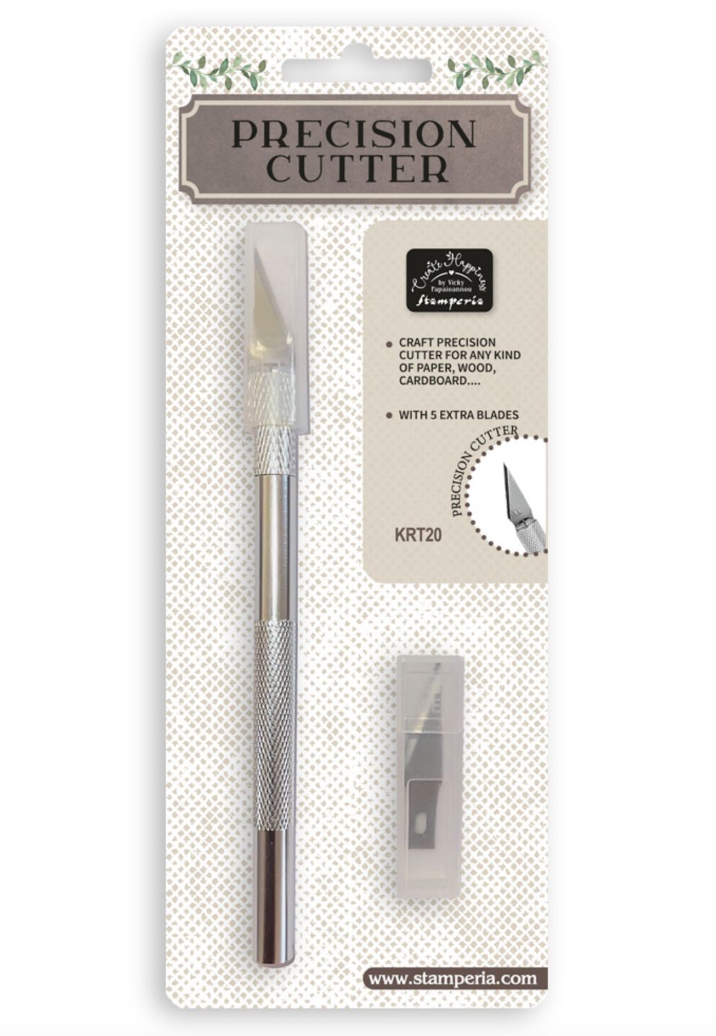 CUTTER DE PRECISIÓN CON 5 CUCHILLAS