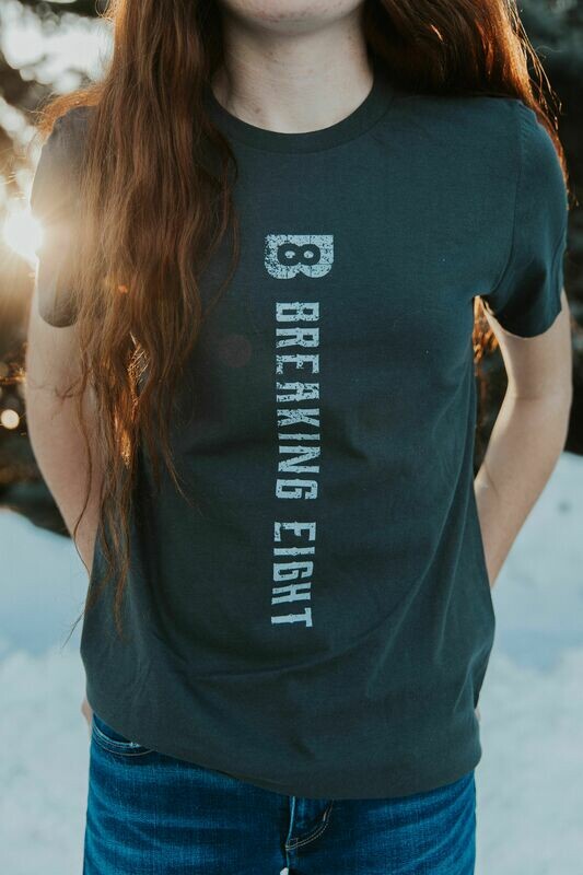 Breaking Eight Grey T-Shirt