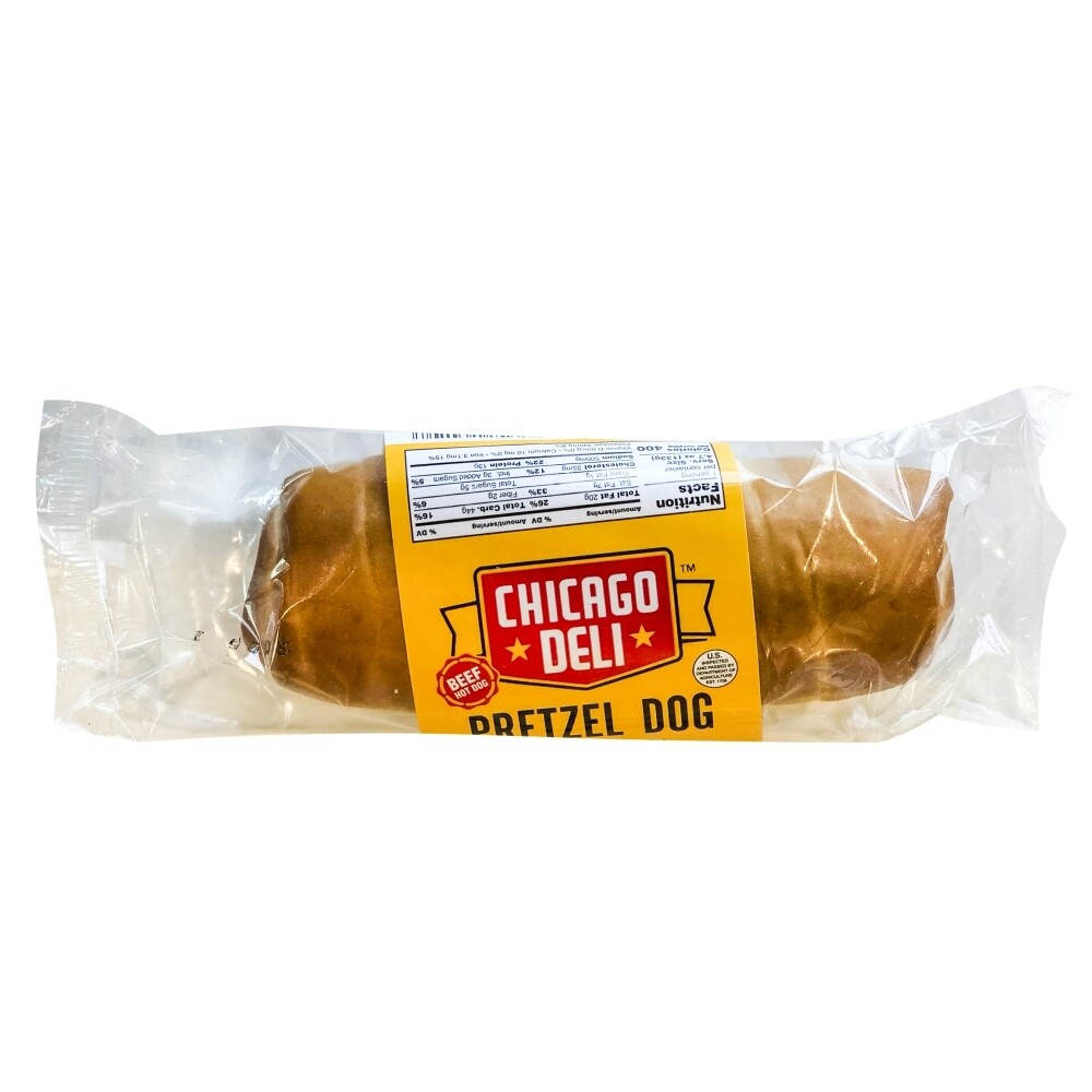 Chicago Deli Pretzel Dog 4oz Pack of 6