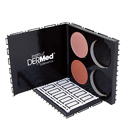 4-Well Refillable Face Palette for Foundation, Blush and Bronzer