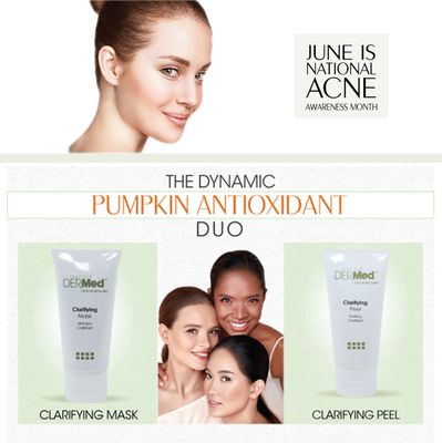 Clarifying Power Duo Peel and Mask Set for Oily, Acne Prone Skin