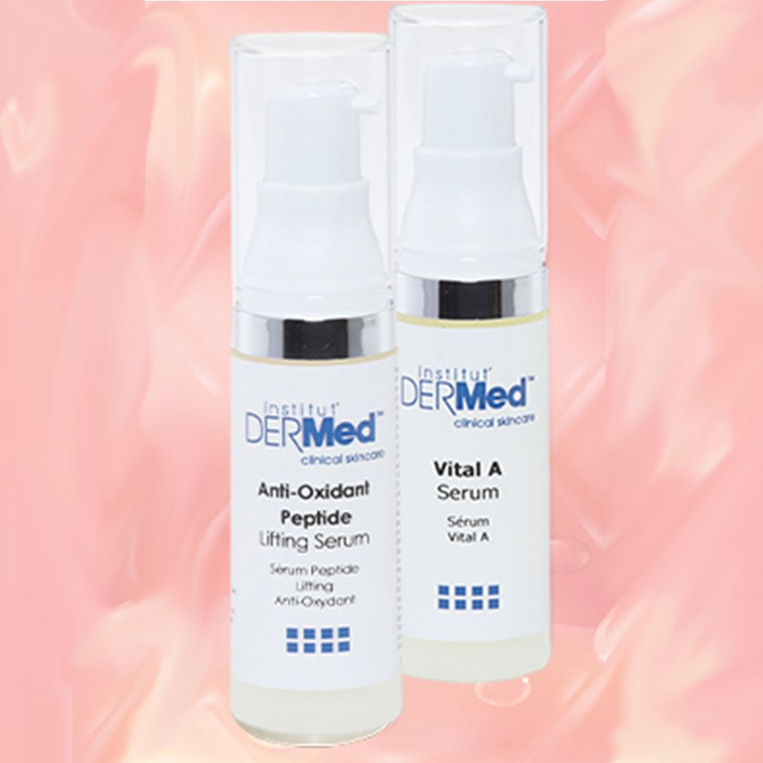 Antioxidant Peptide Lifting Serum and Vital A Serum DUO