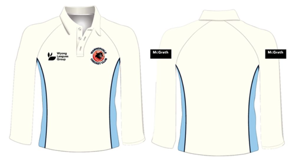 WCC Playing Creams Polo Shirt (Long Sleeve) - Men's