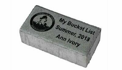 Legacy Brick 4x8in (text only & clipart)