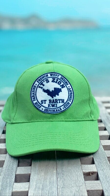 Green Cap It's Zion St Barth