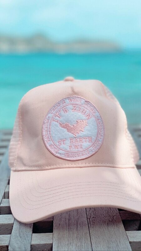 Pink Traquer Cap It's Zion St Barth