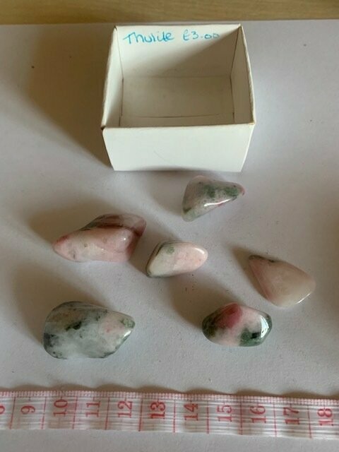 Thulite Tumble Stone