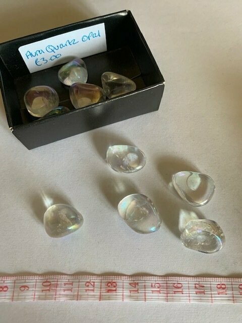 Aura Quartz Opal Tumble stone