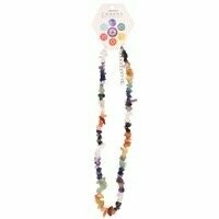 Chakra crystal Chip Necklace