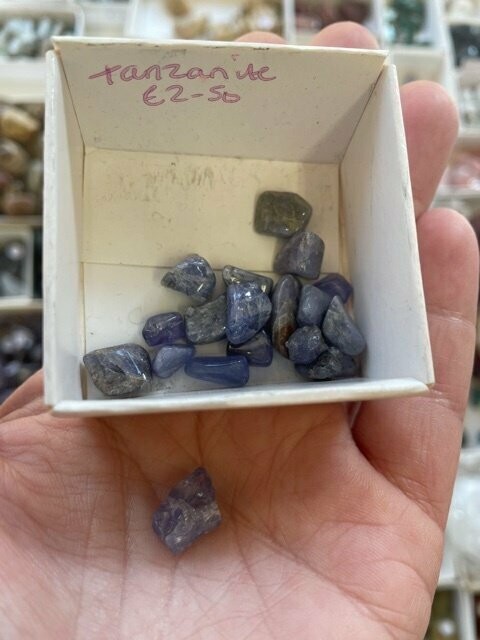 Tanzanite Tumble Stone