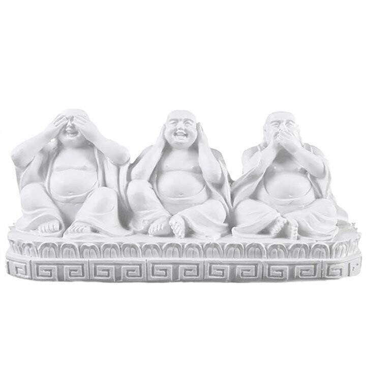 See, Speak, Hear No Evil Buddhas