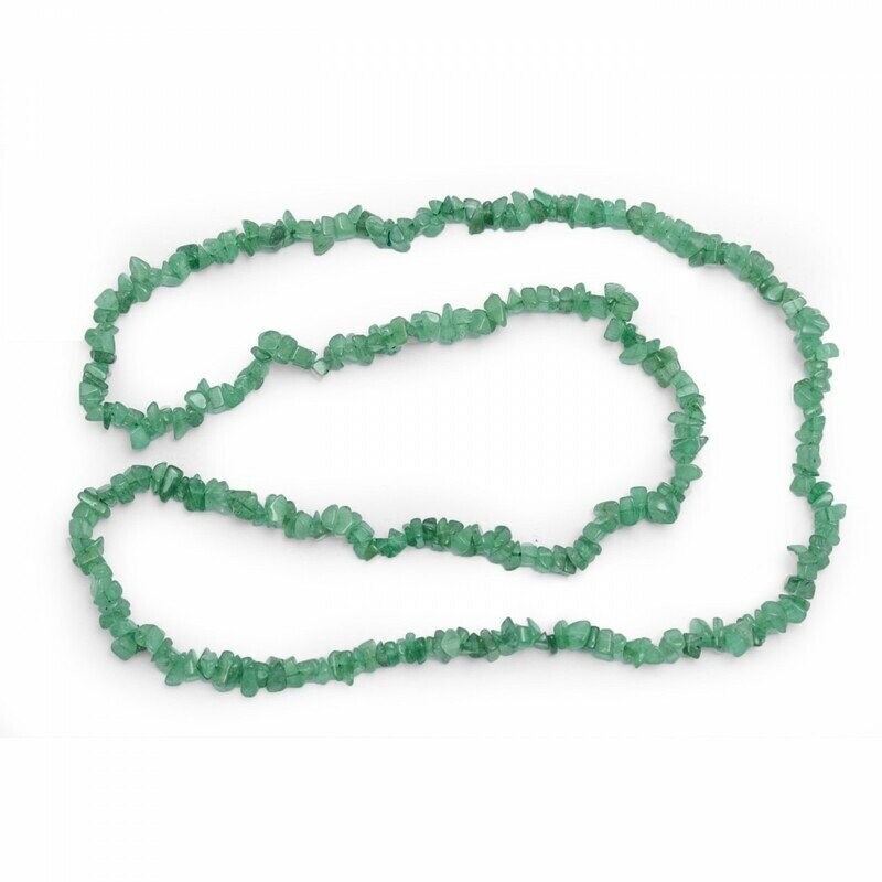Green Aventurine Crystal Chip Necklace