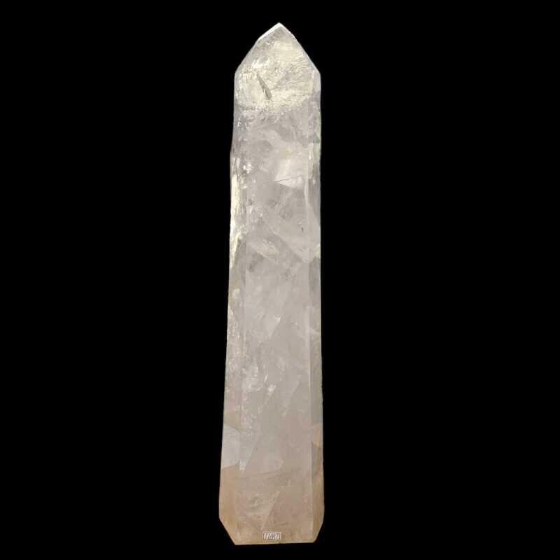 Giant Clear Quartz Tower packed with rainbows