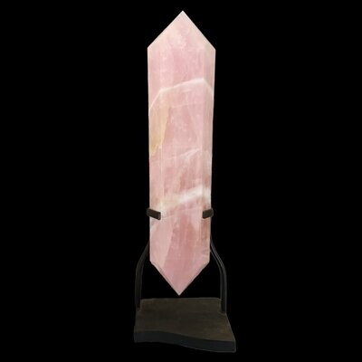 Double Terminated Rose Quartz on Stand (Display piece)