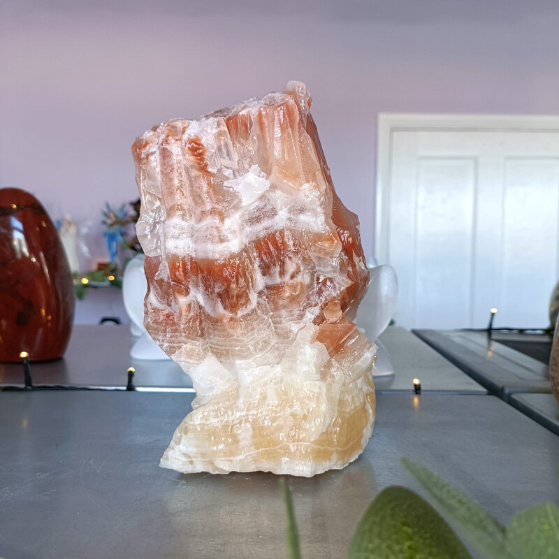 Red  & Orange Calcite Freeform