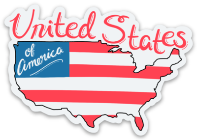 United States Stickers (Options)