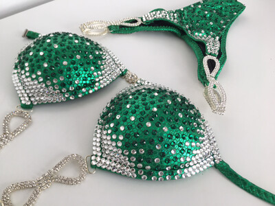 Shiny Drops Green