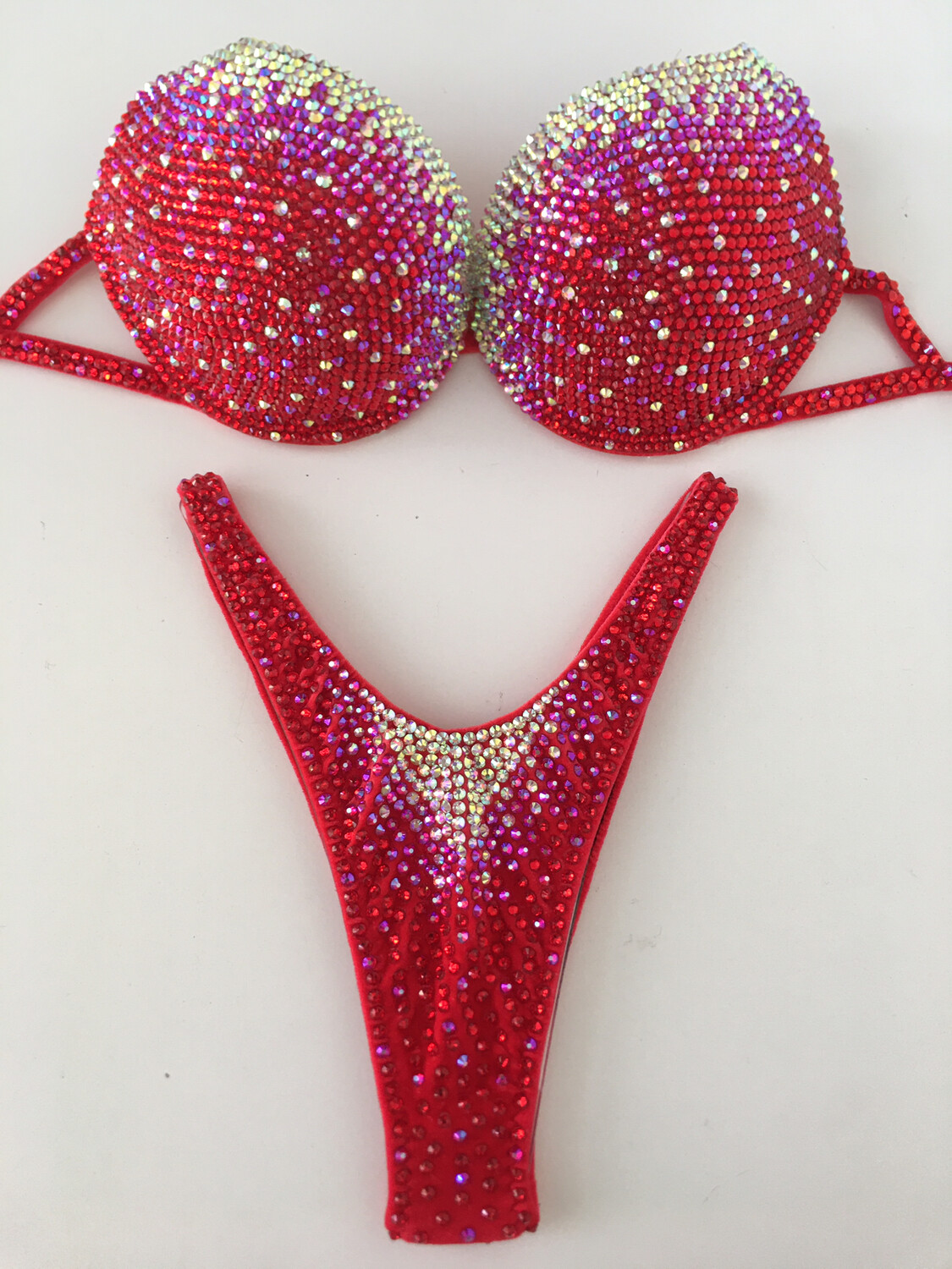 Red Sparkle Rain