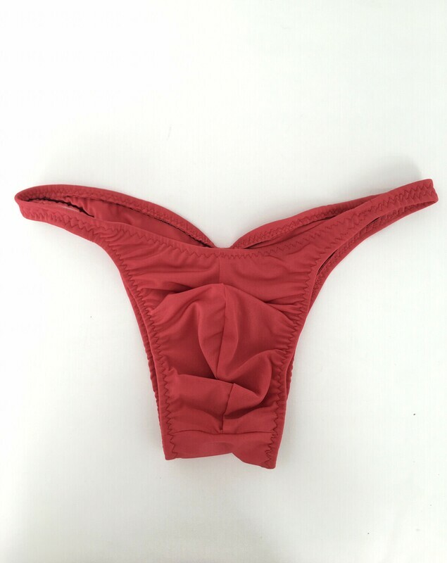 Red Lycra Trunks